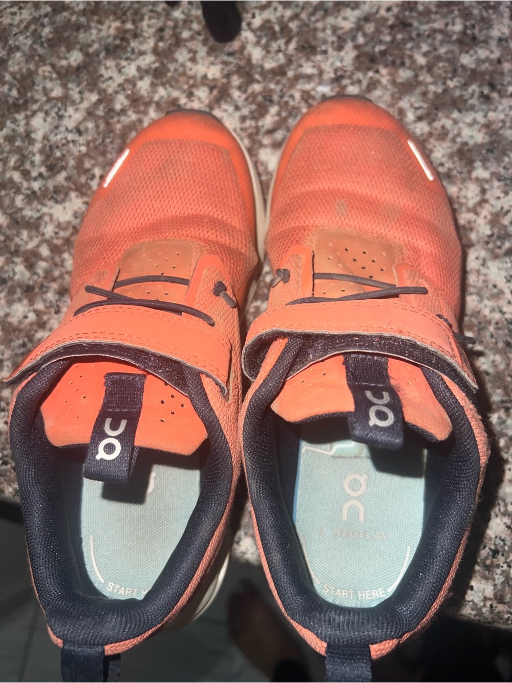 Kids On Cloud On Running Cloud Play flaming white kids size 2.5
